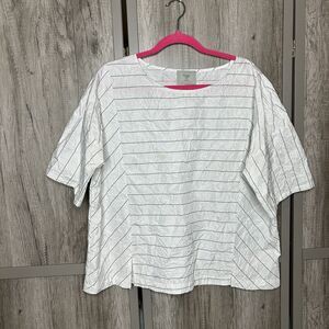 Chalet Et Ceci Top Crinkled Artsy Boho